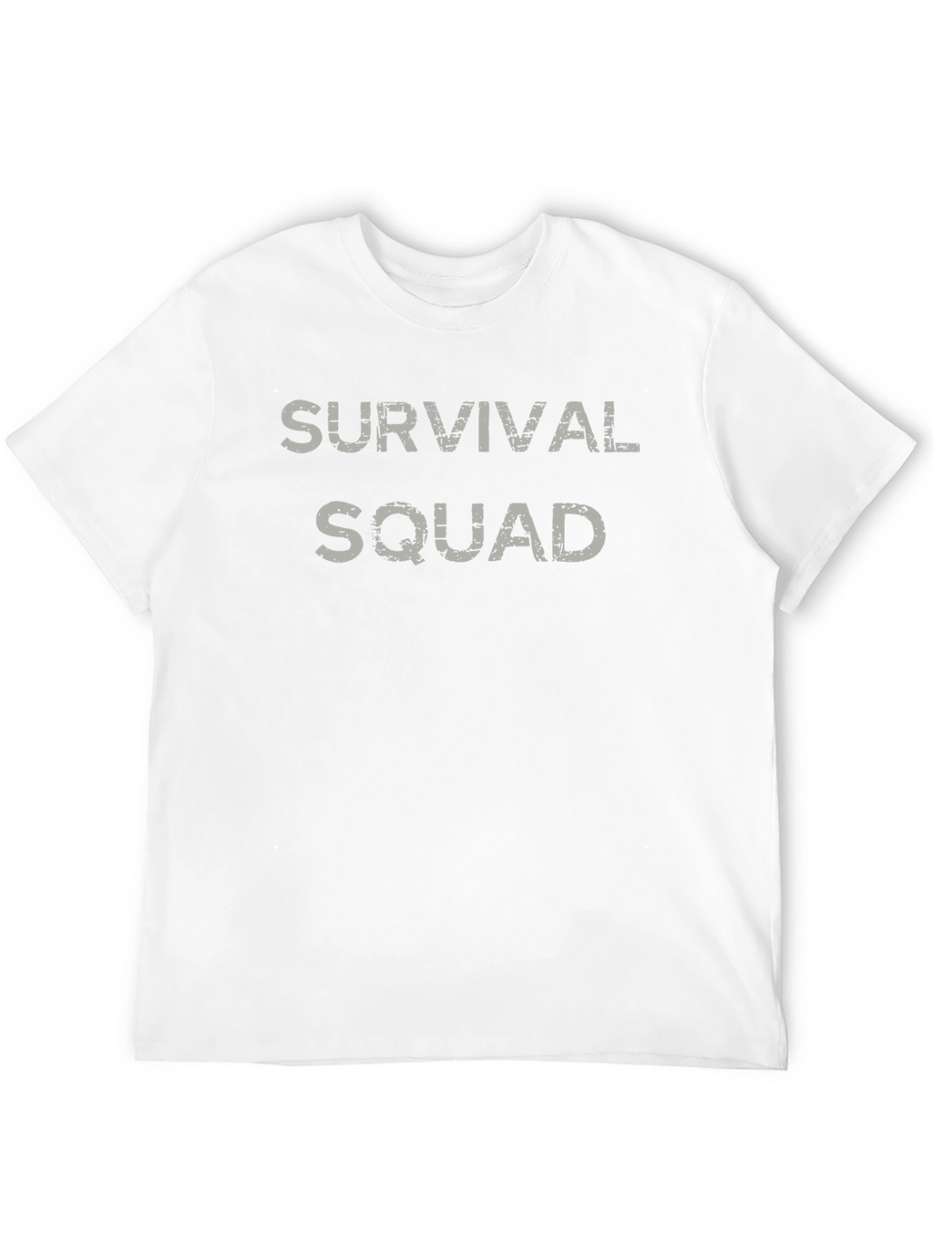 Survival Squad Graphic Tee - Black Cotton T-Shirt