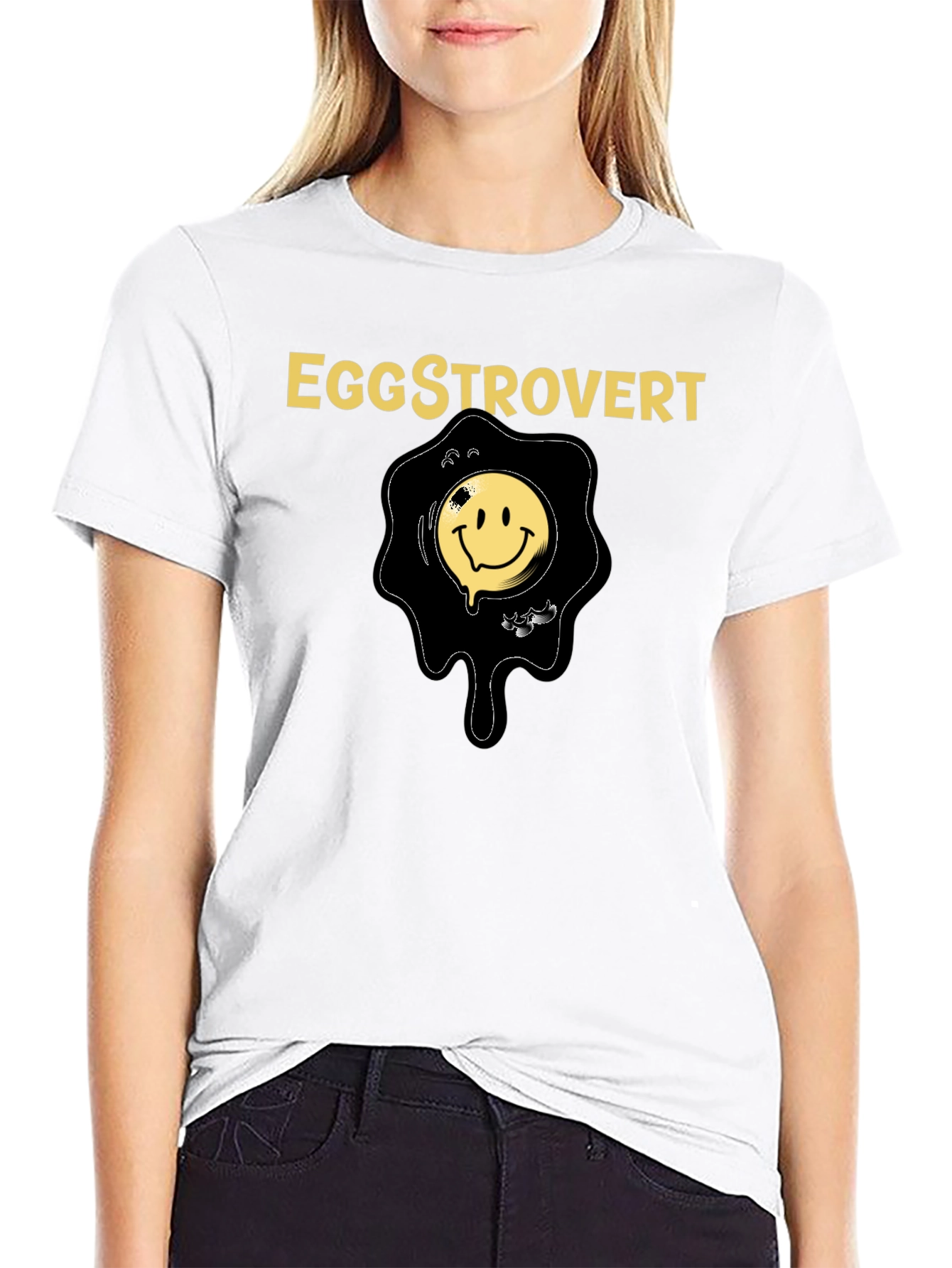 Eggstrovert T-Shirt - Humorous Graphic Tee