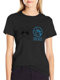 Problem Solved Drummer T-Shirt - Music Lover Tee