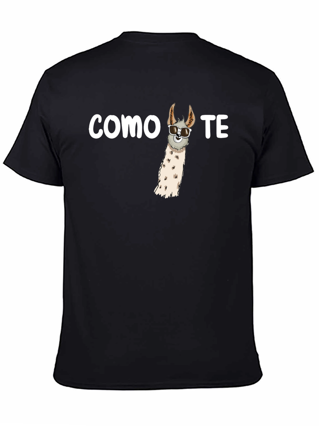 Cool Llama Tee - Como Te Llama Funny Graphic T-Shirt