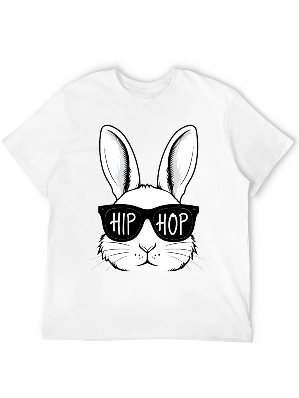 Hip Hop Bunny T-Shirt - Stylish Easter Apparel