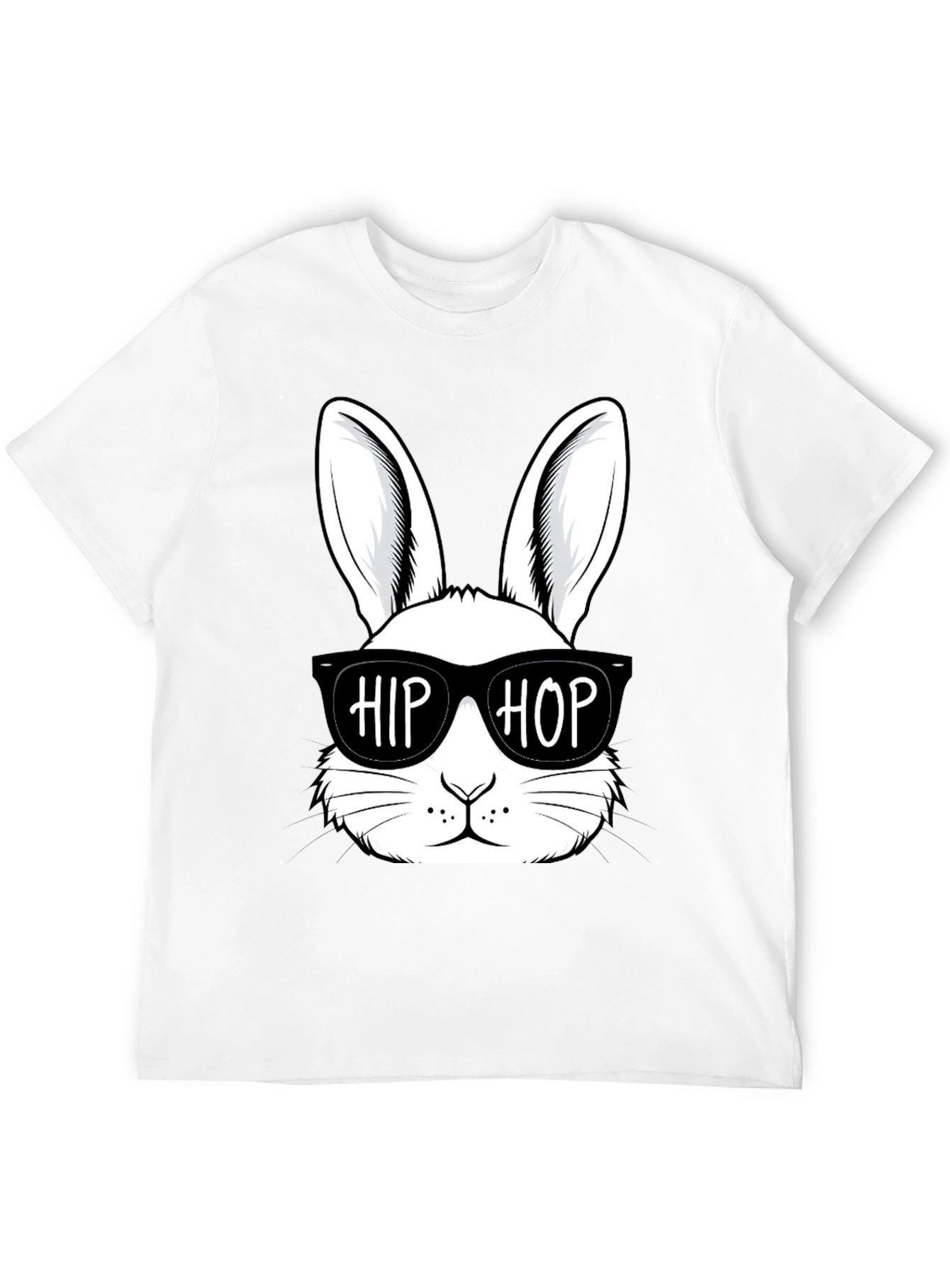 Hip Hop Bunny T-Shirt - Stylish Easter Apparel