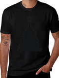 Classic Solid Black Crew Neck T-Shirt