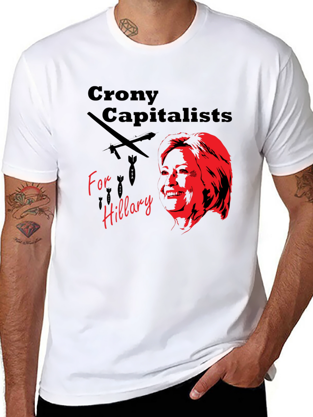 Crony Capitalists for Hillary T-Shirt
