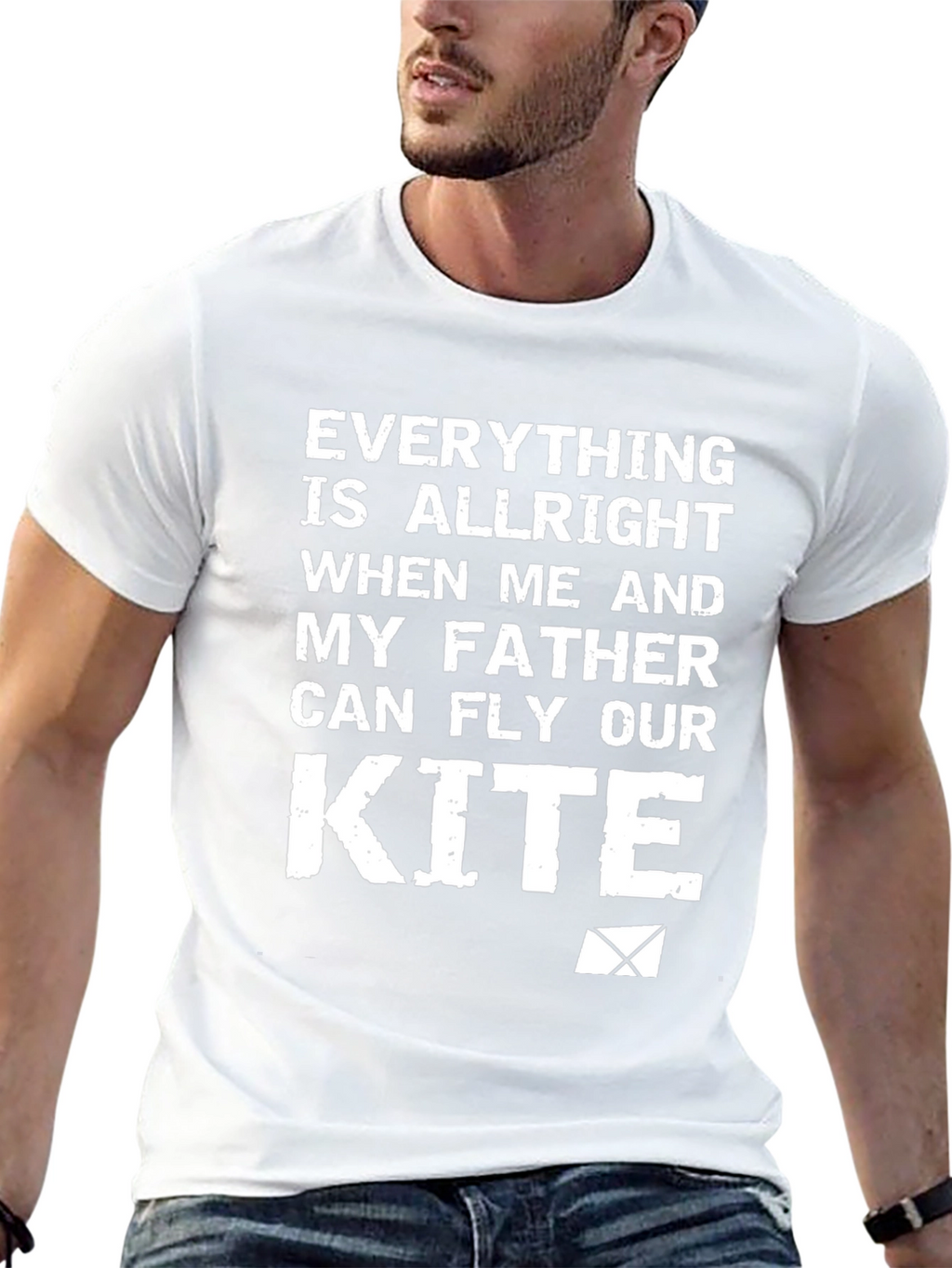 Father & Son Kite T-Shirt - Everything Is Alright