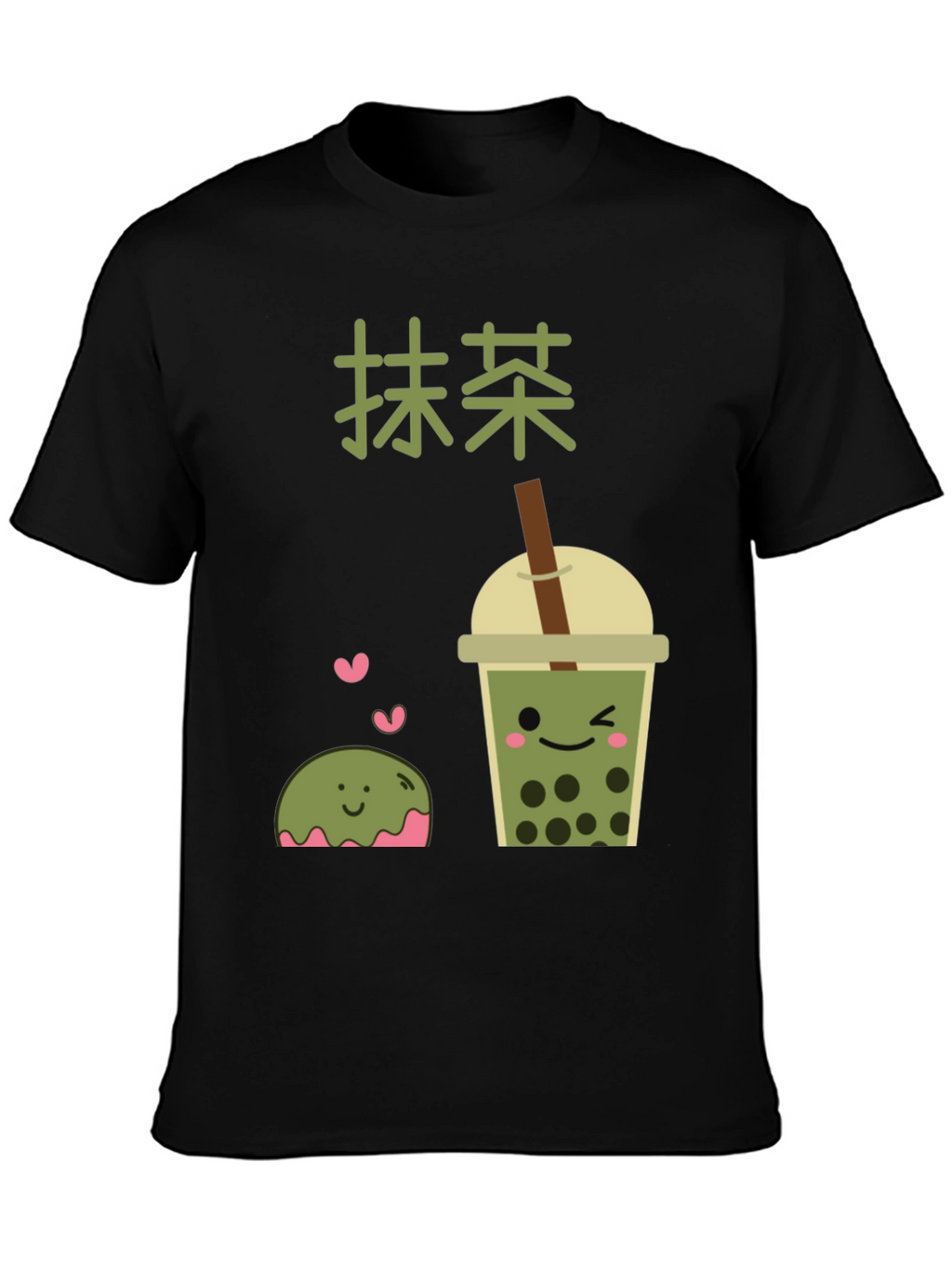 Matcha Tea Kawaii Graphic T-Shirt