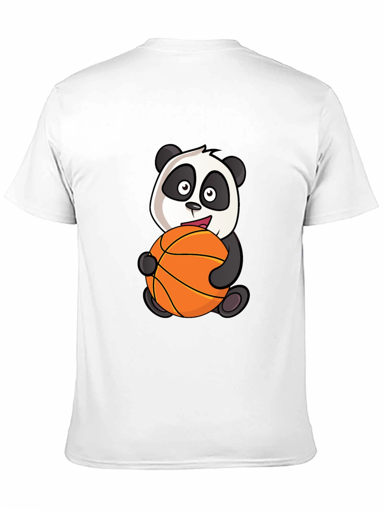 Panda Bear Basketball T-Shirt - Cute Graphic Tee