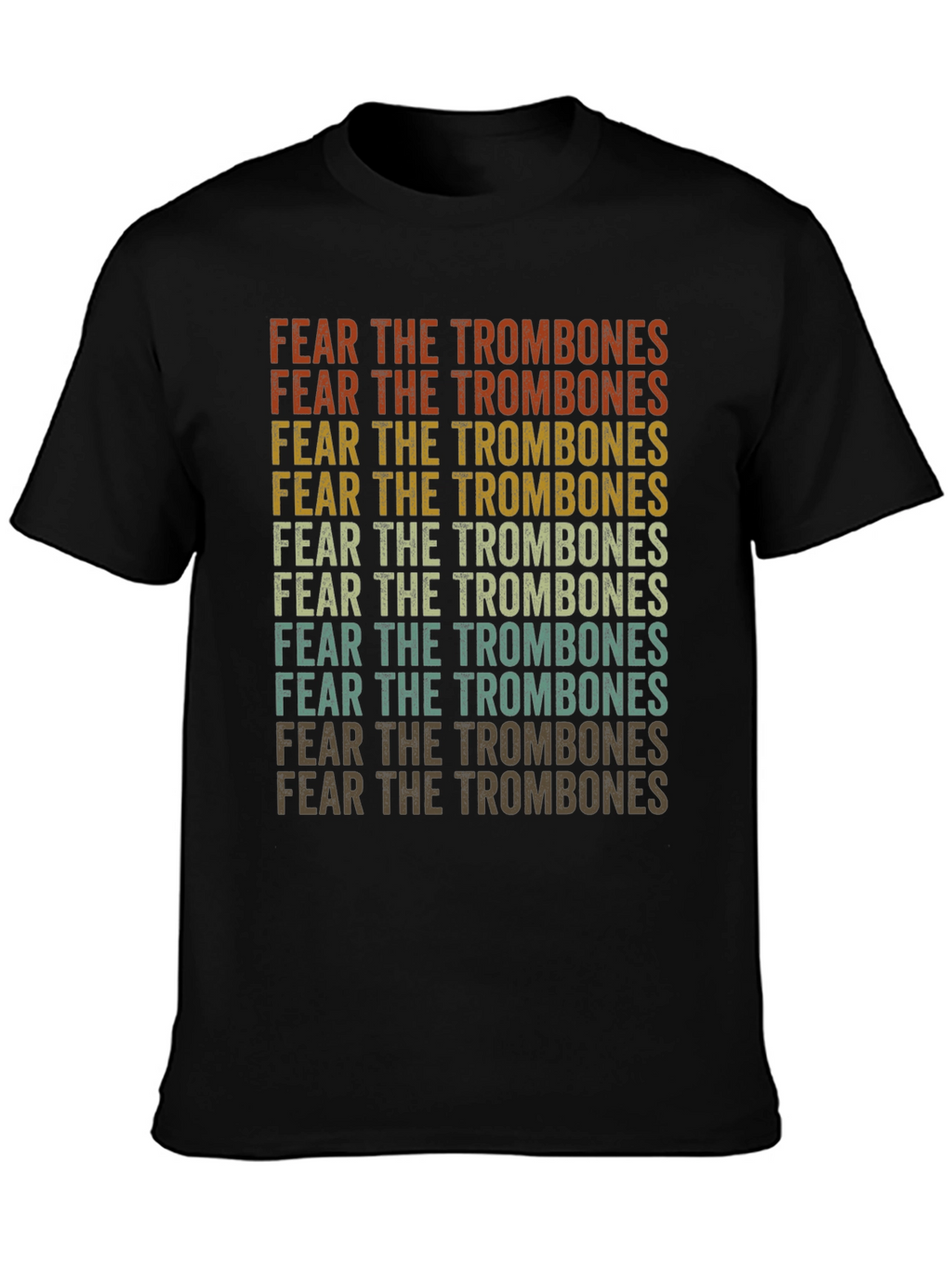 Fear The Trombones Retro T-Shirt