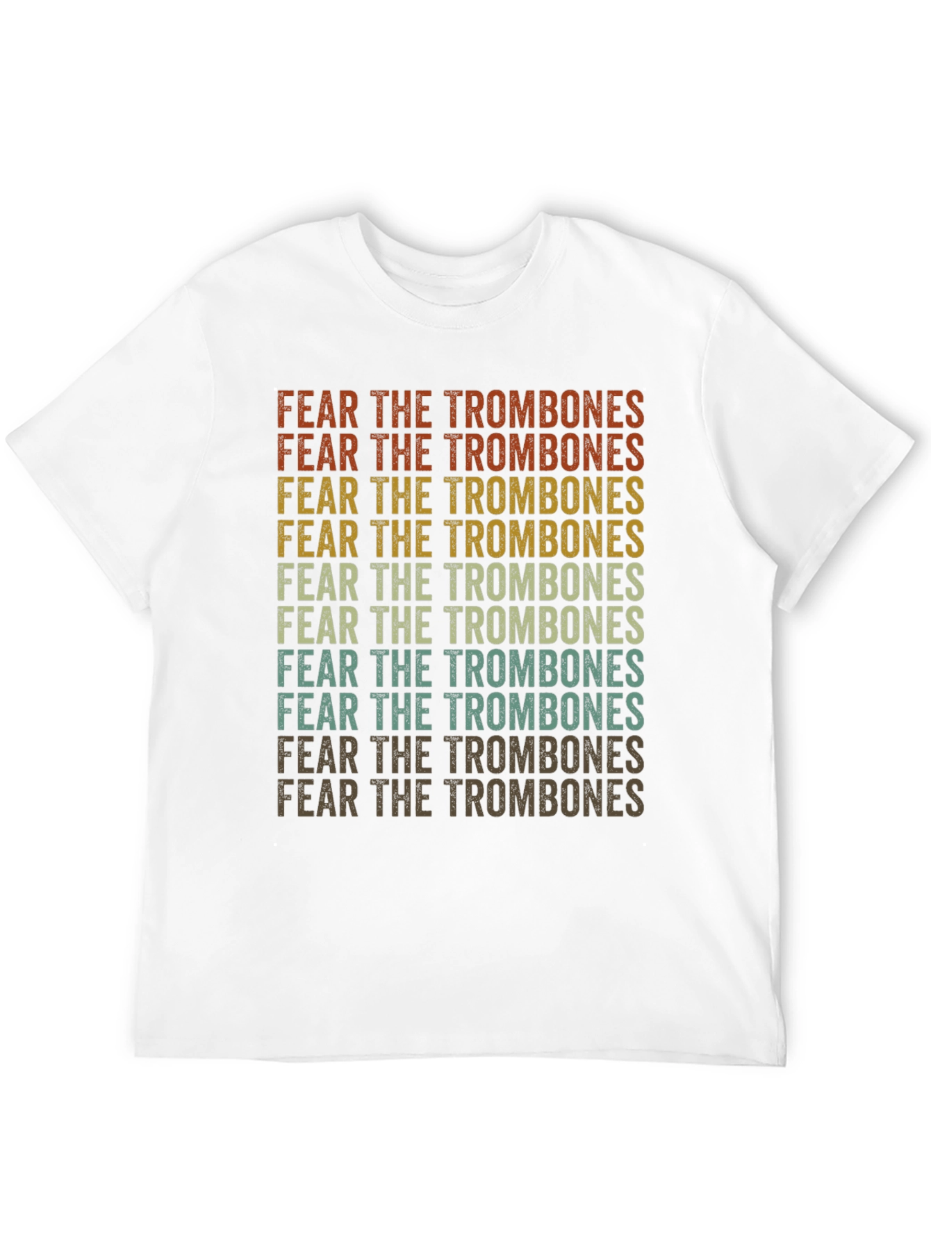 Fear The Trombones Retro T-Shirt