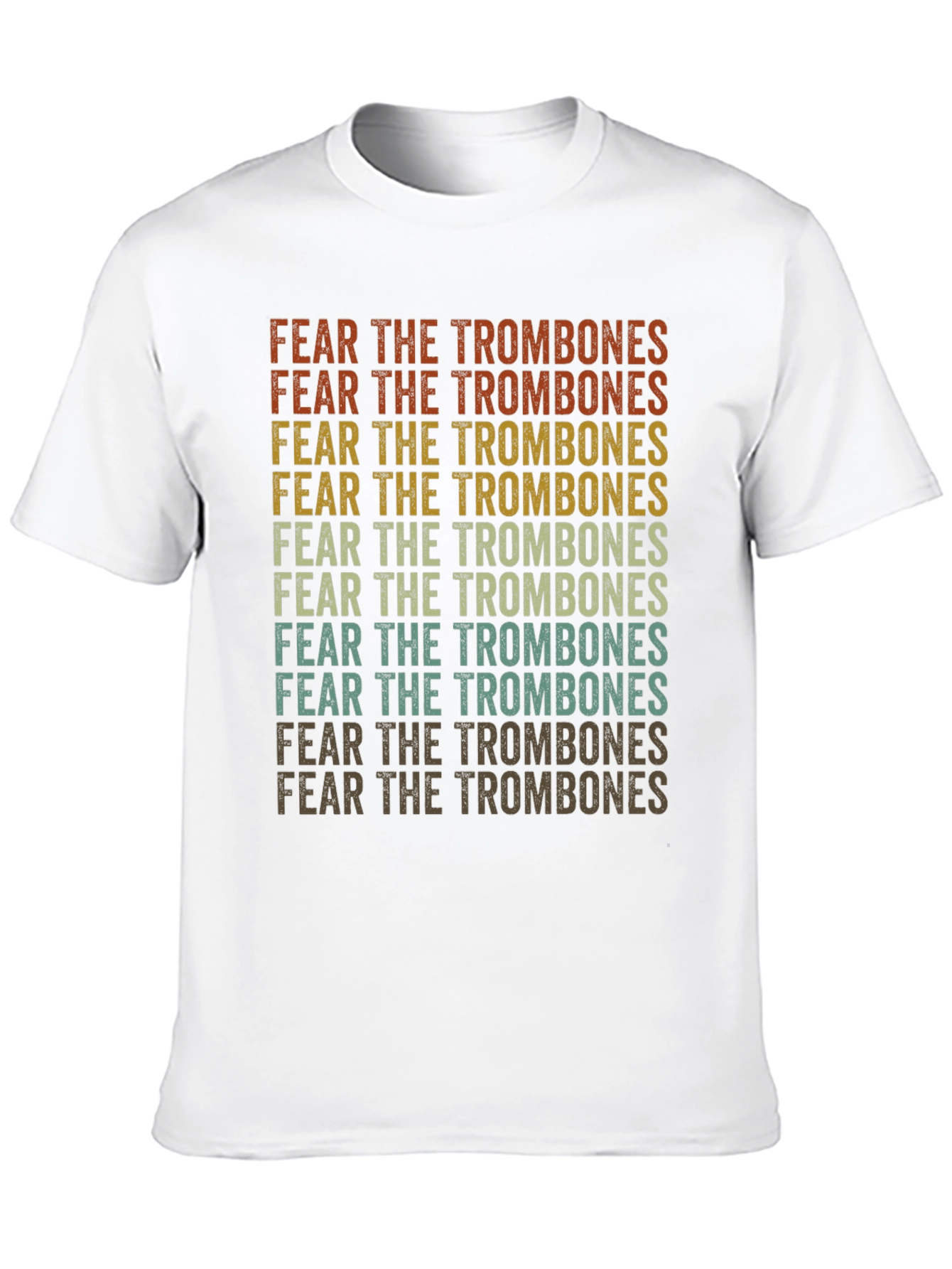 Fear The Trombones Retro T-Shirt