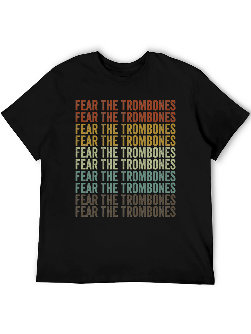 Fear The Trombones Retro T-Shirt