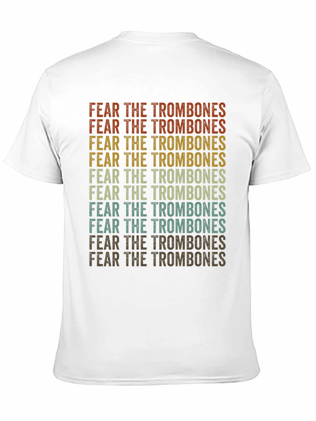 Fear The Trombones Retro T-Shirt