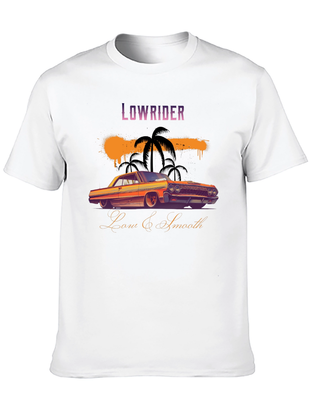 Lowrider Car Graphic T-Shirt