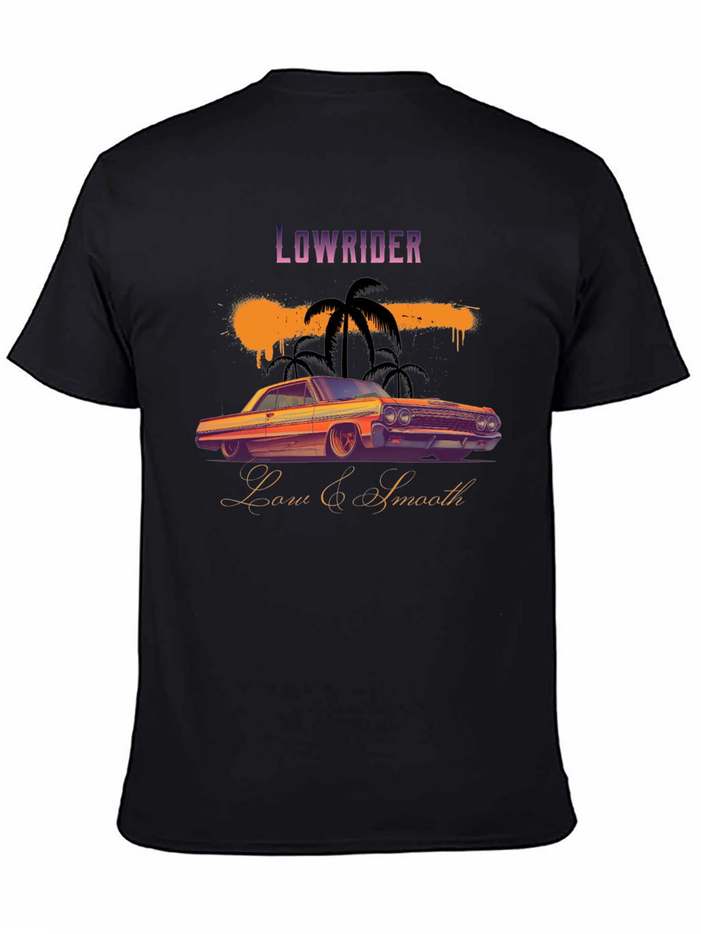 Lowrider Car Graphic T-Shirt