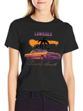 Lowrider Car Graphic T-Shirt