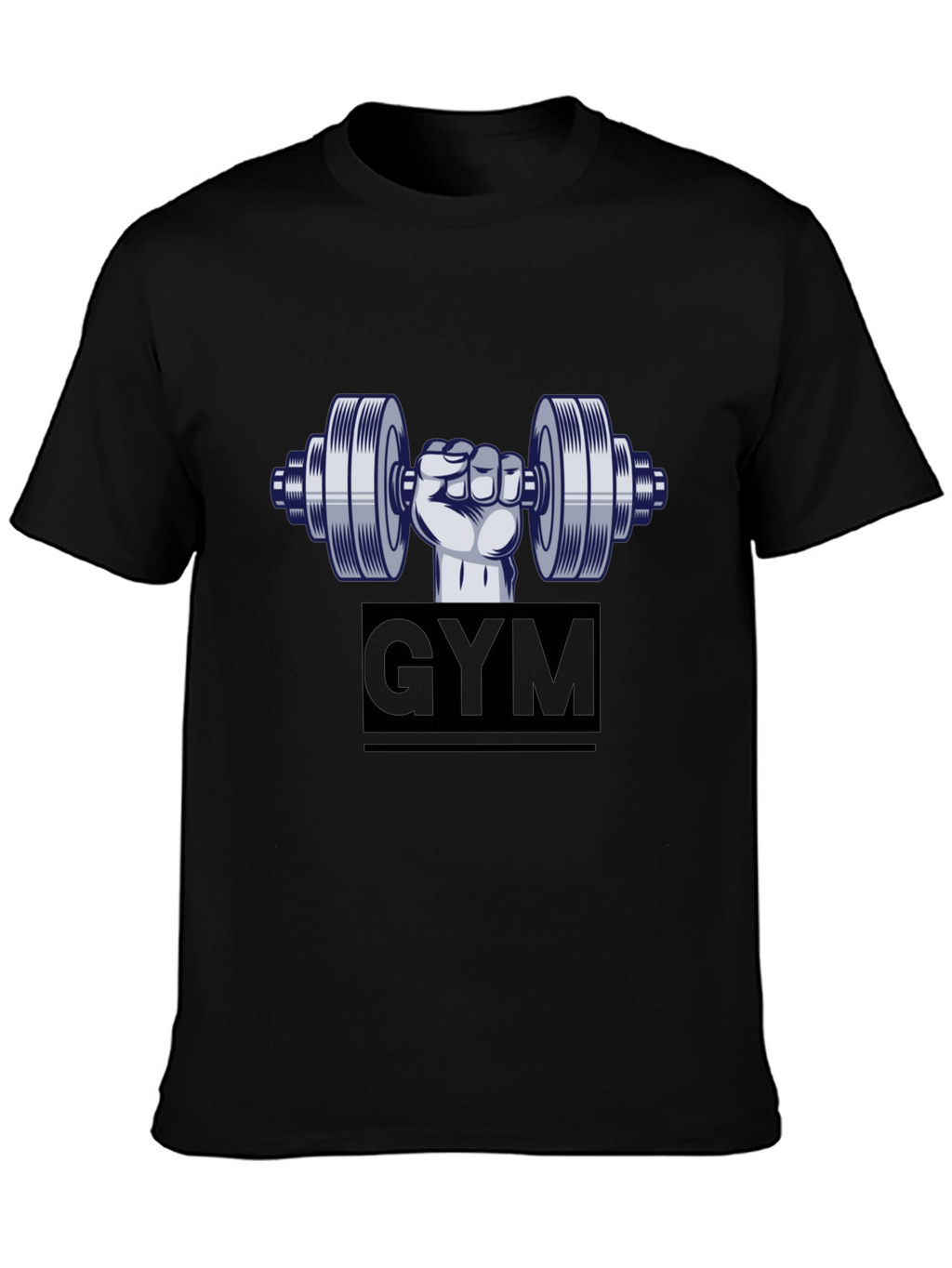 Mens Gym T-Shirt: Weightlifting Graphic Tee