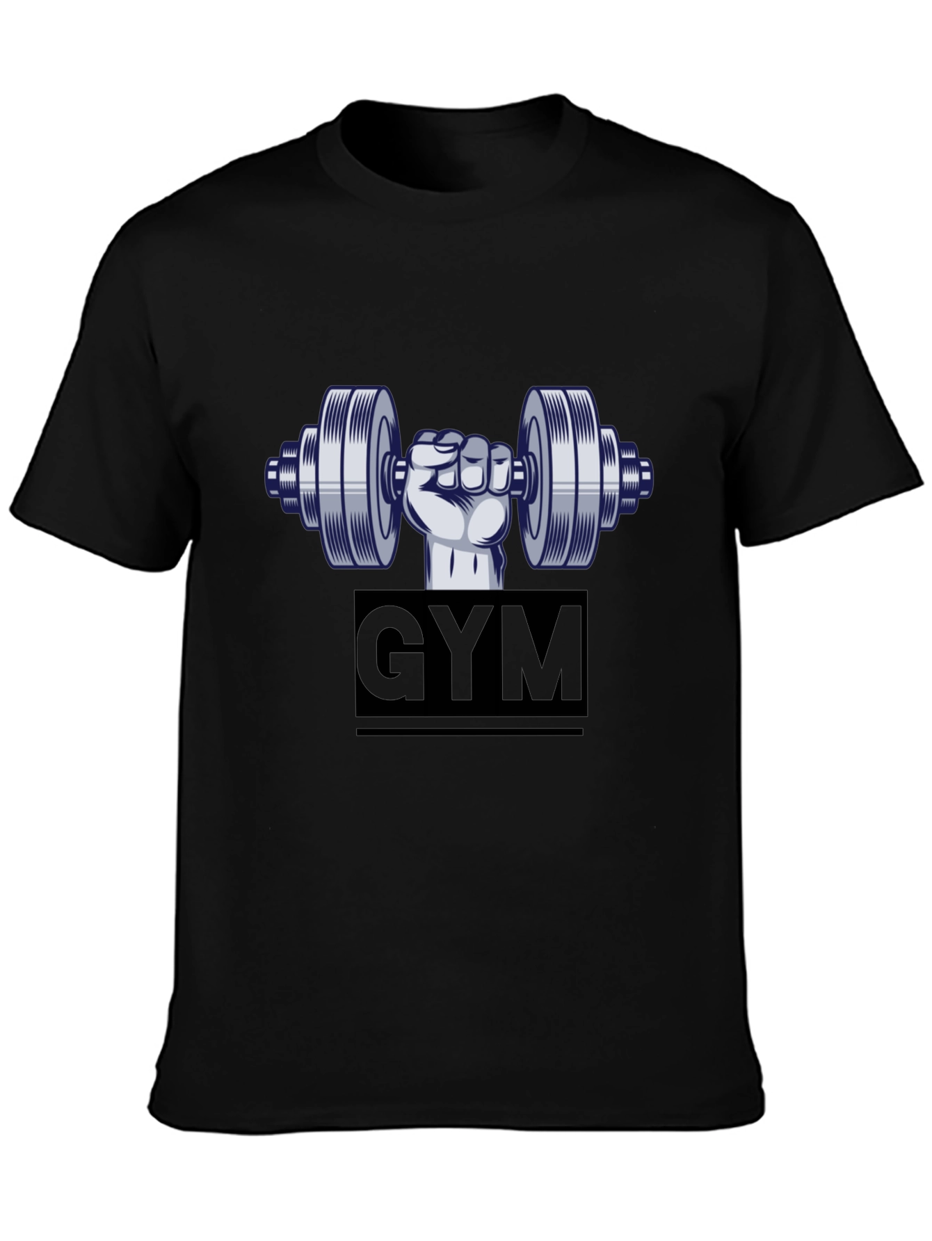 Mens Gym T-Shirt: Weightlifting Graphic Tee