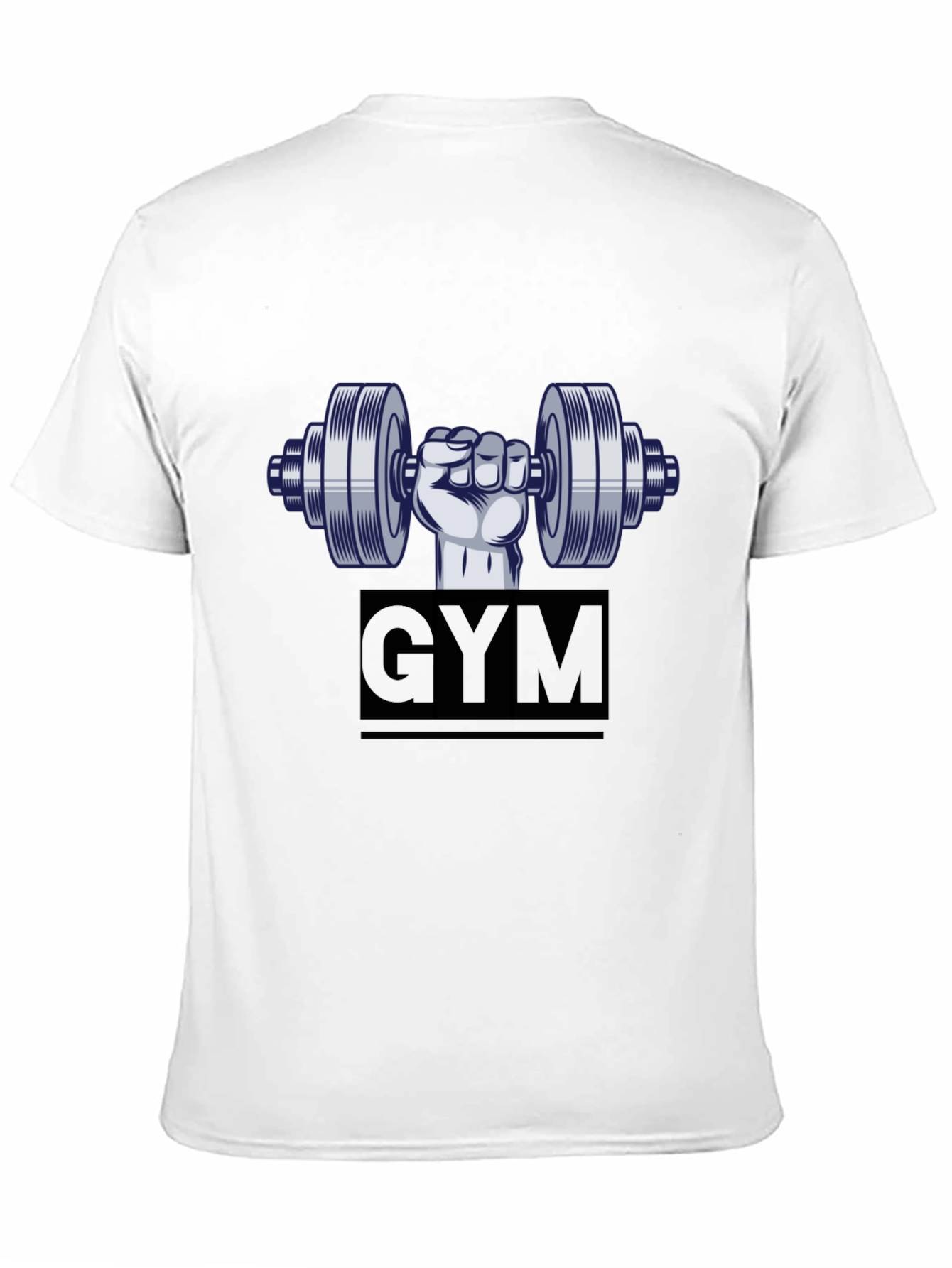 Mens Gym T-Shirt: Weightlifting Graphic Tee