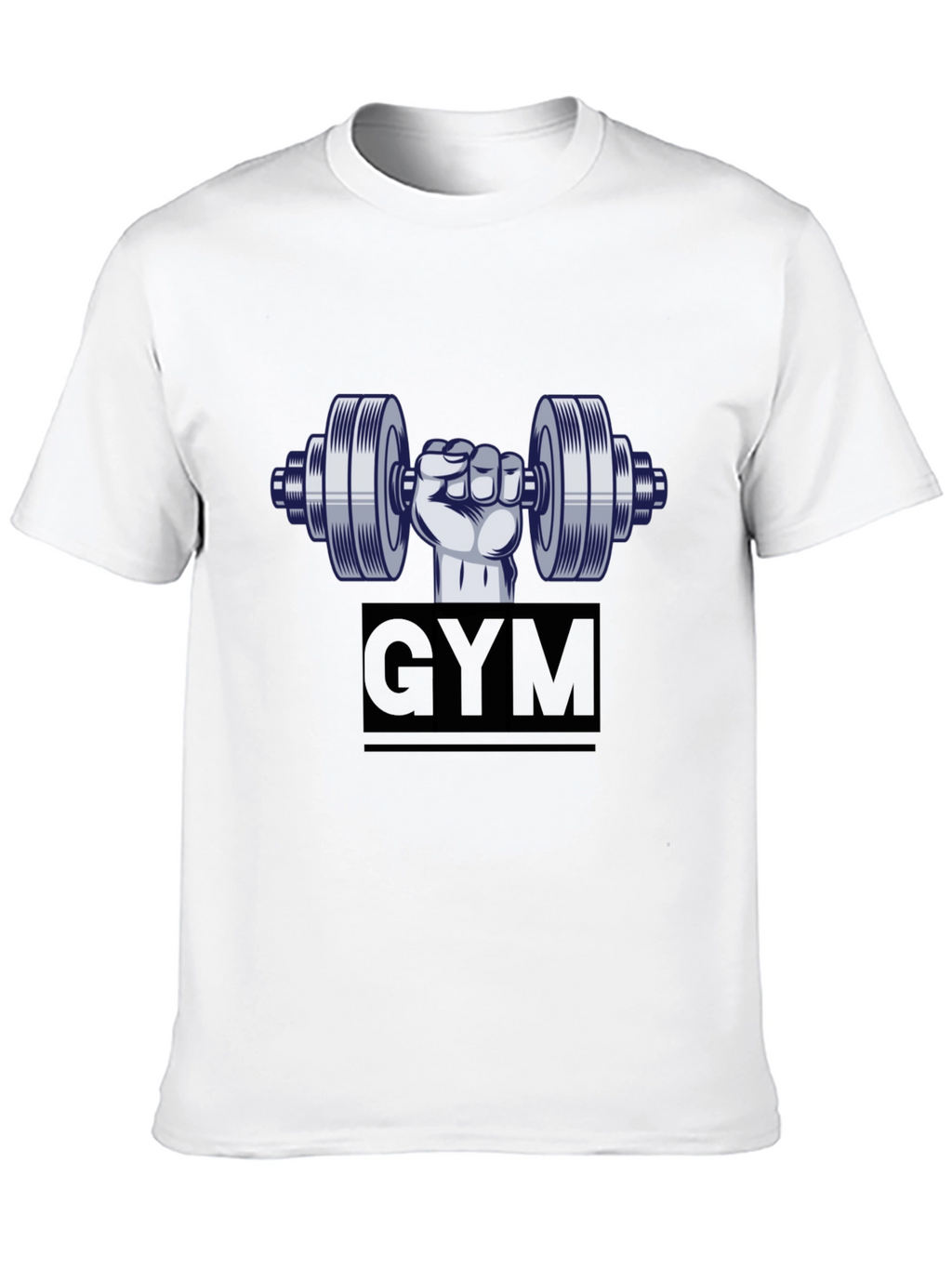 Mens Gym T-Shirt: Weightlifting Graphic Tee