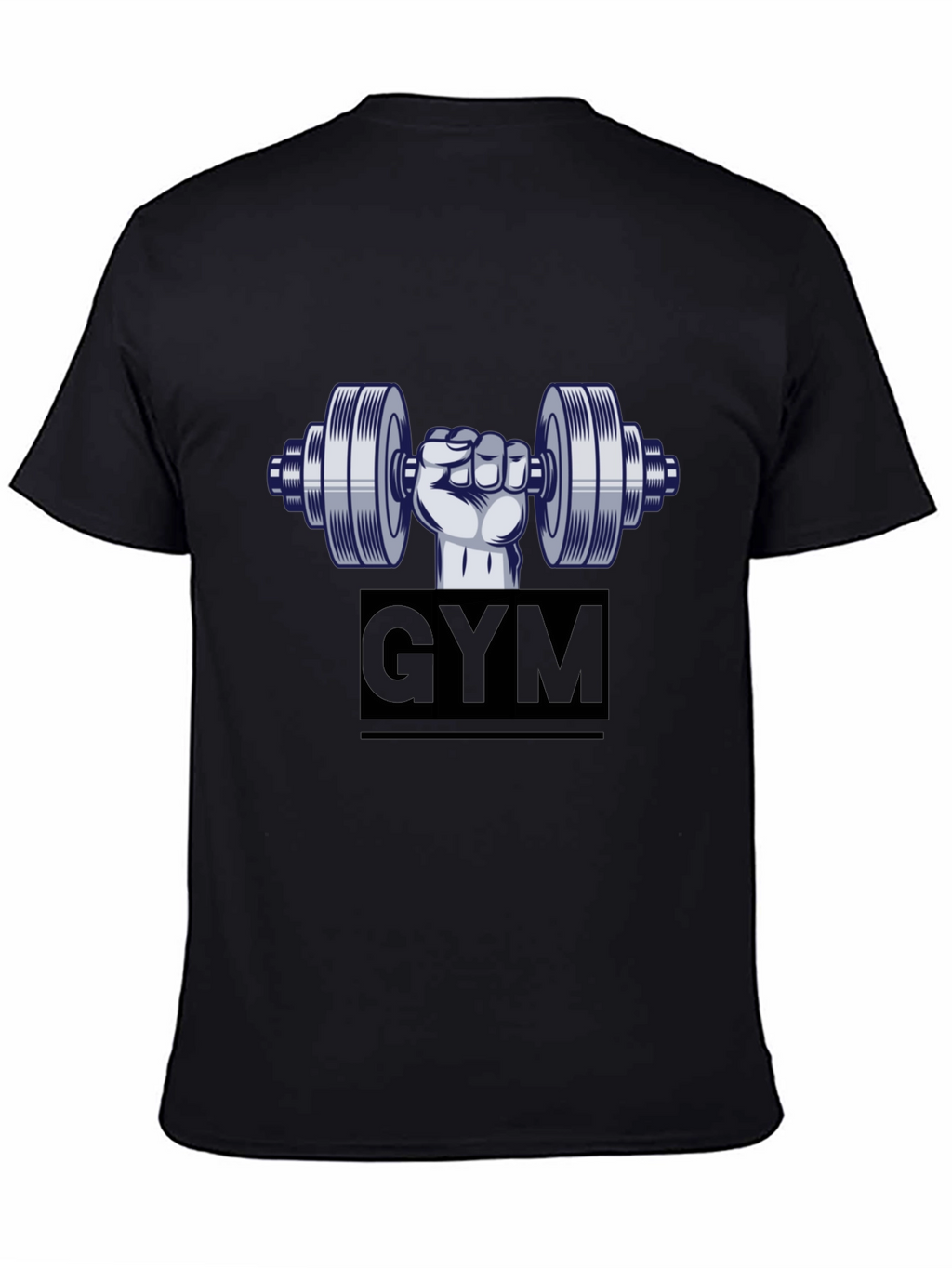 Mens Gym T-Shirt: Weightlifting Graphic Tee