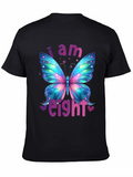 I am Eight Butterfly Birthday T-Shirt