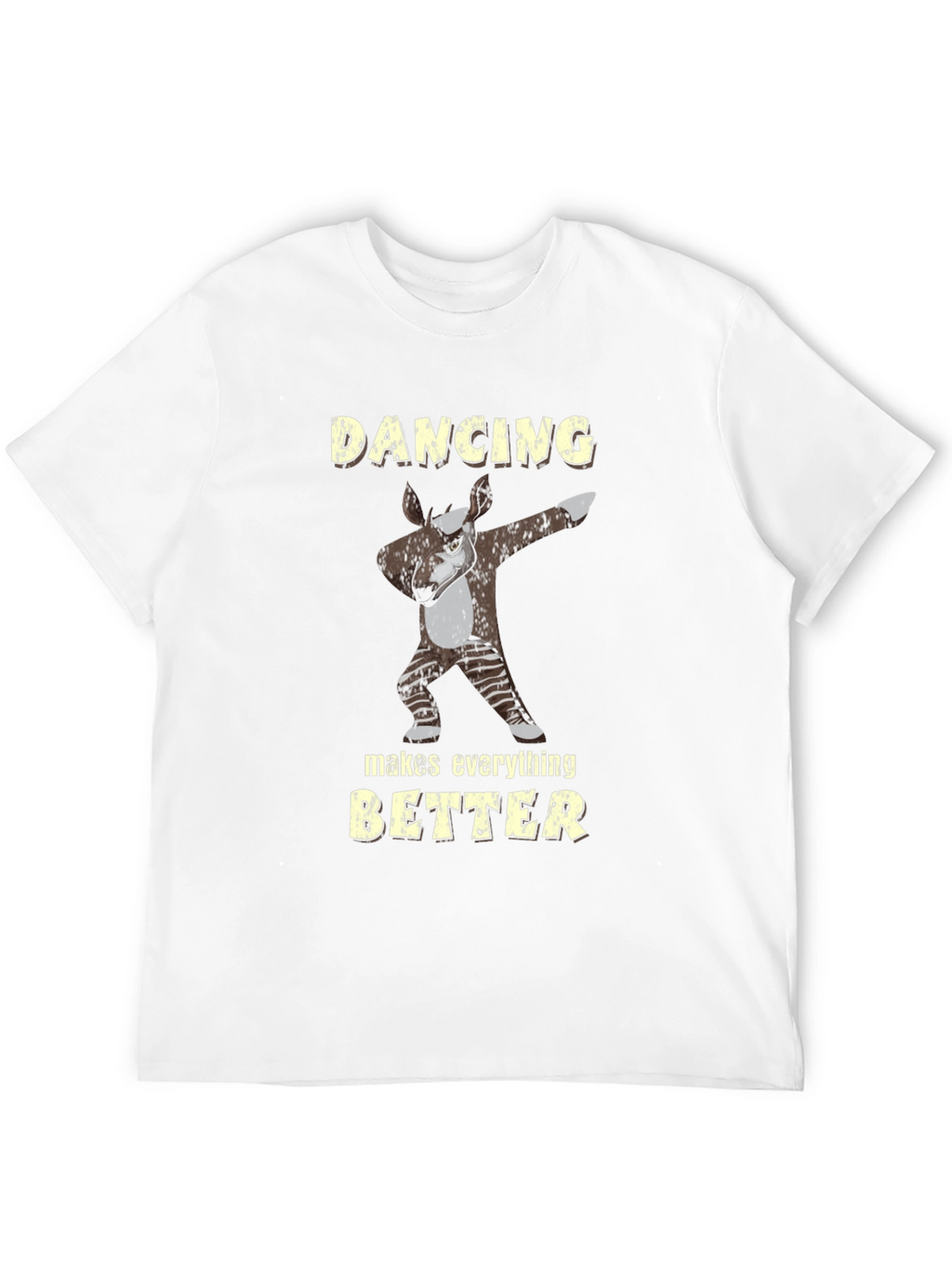 Dancing Okapi Black T-Shirt
