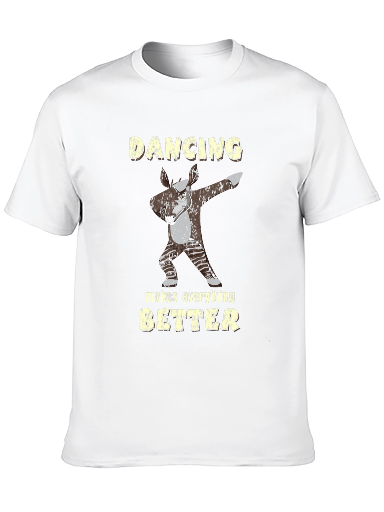 Dancing Okapi Black T-Shirt