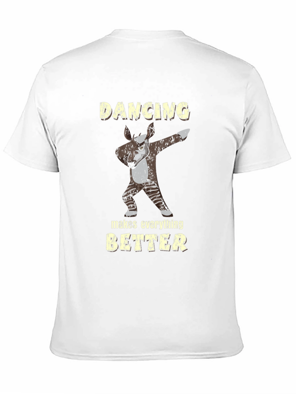 Dancing Okapi Black T-Shirt