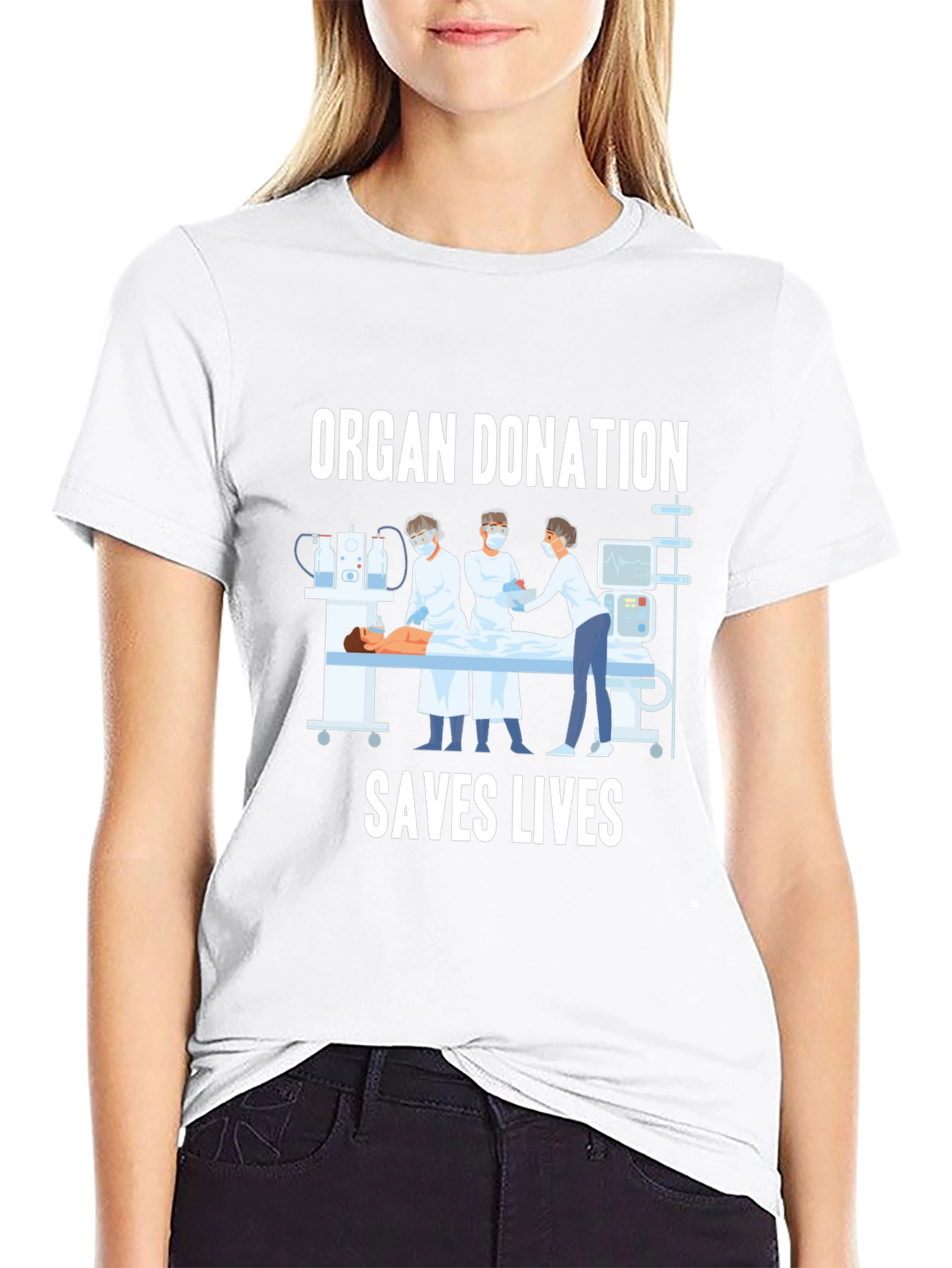 Organ Donation Saves Lives Graphic T-Shirt