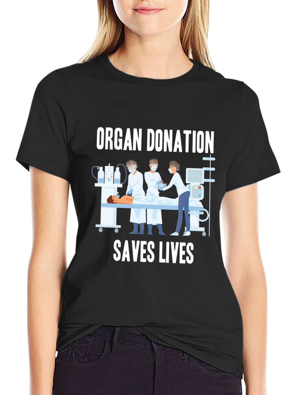 Organ Donation Saves Lives Graphic T-Shirt