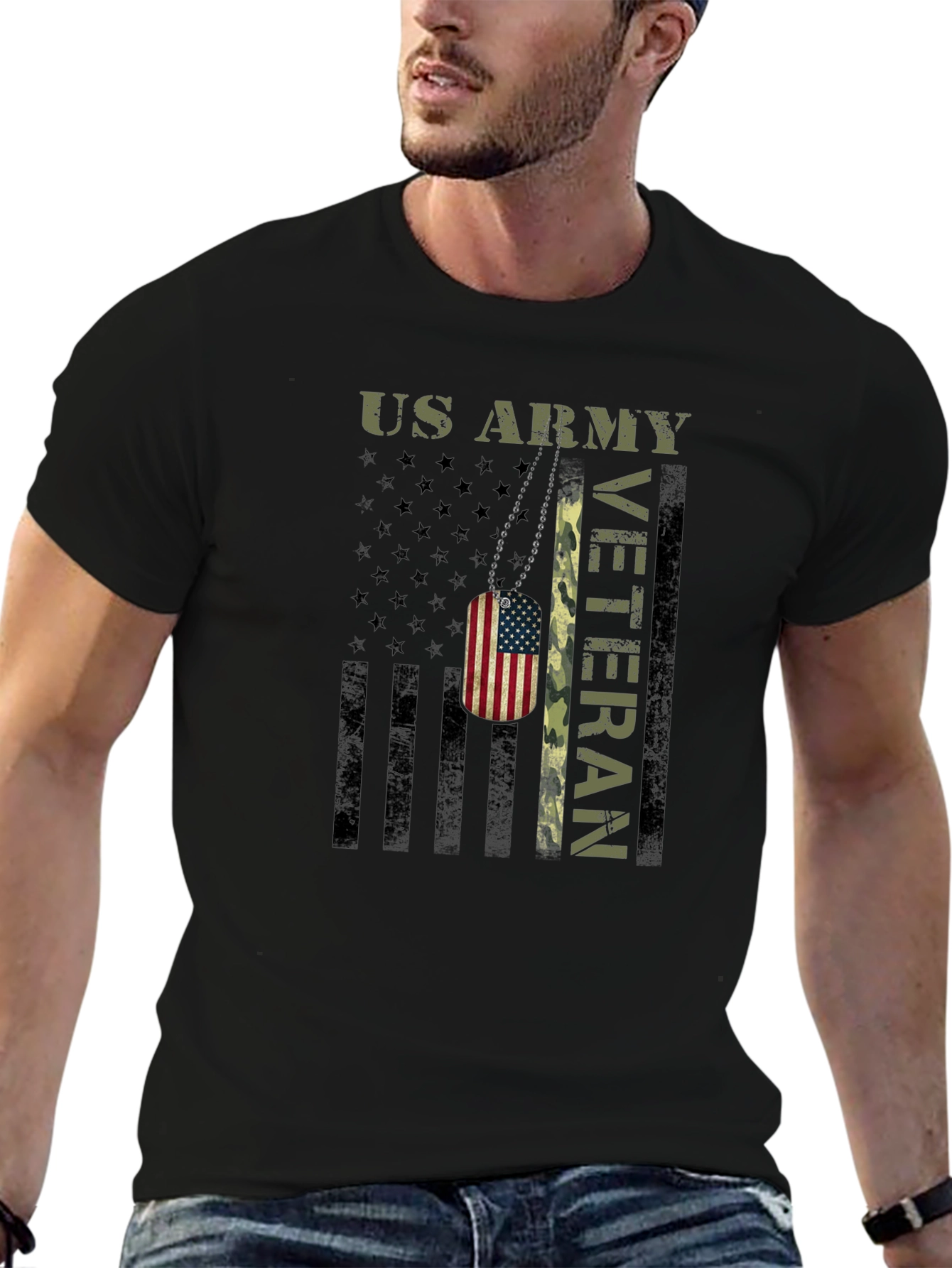 US Army Veteran Graphic T-Shirt