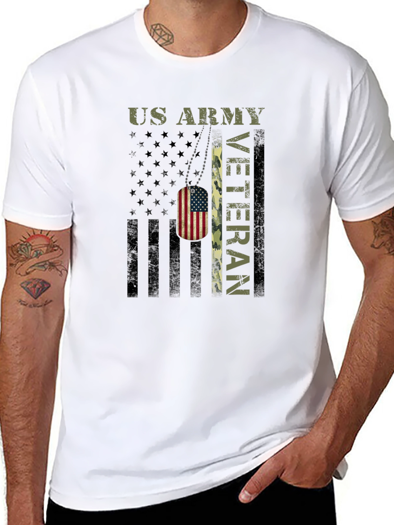 US Army Veteran Graphic T-Shirt
