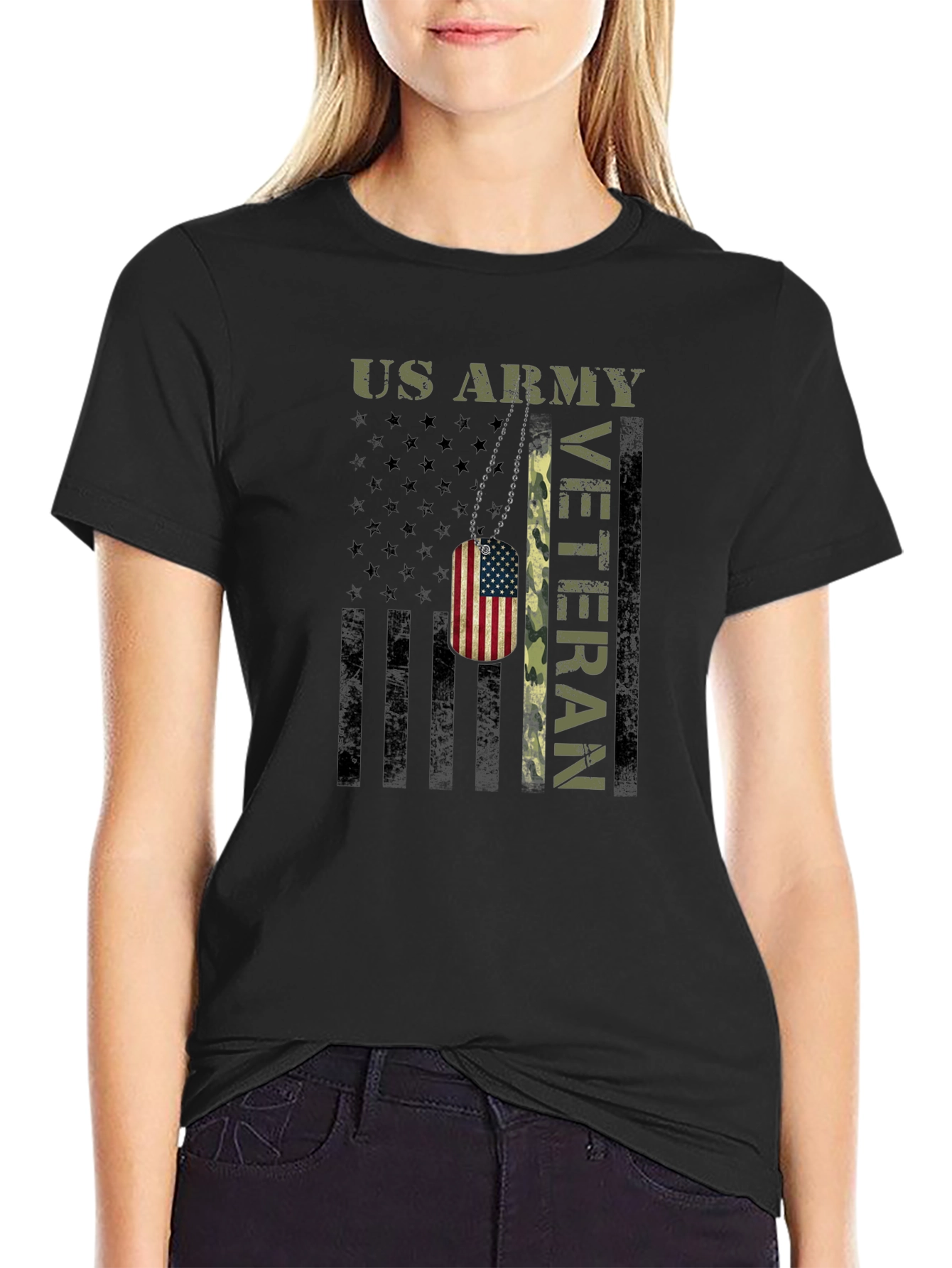 US Army Veteran Graphic T-Shirt
