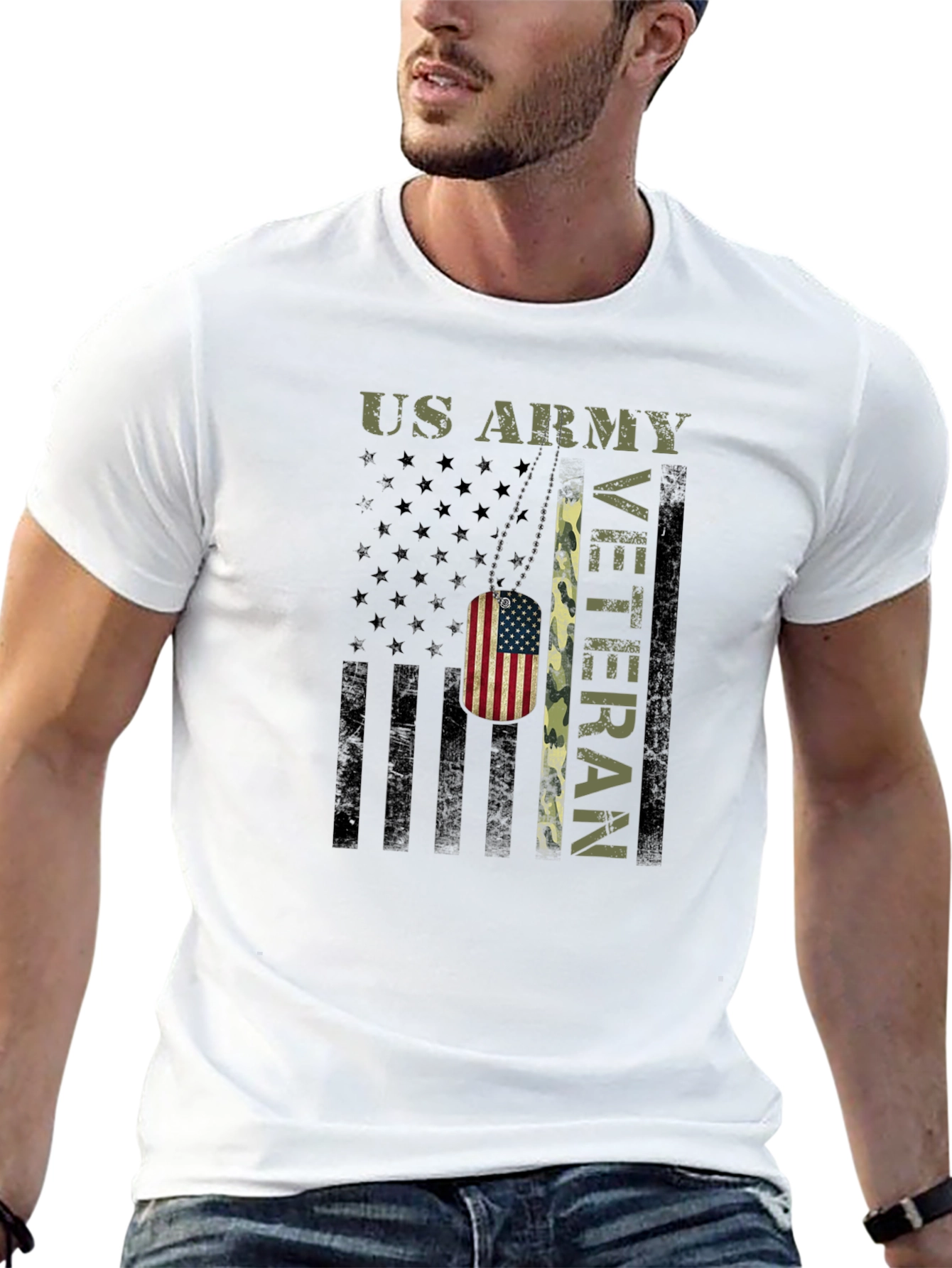 US Army Veteran Graphic T-Shirt