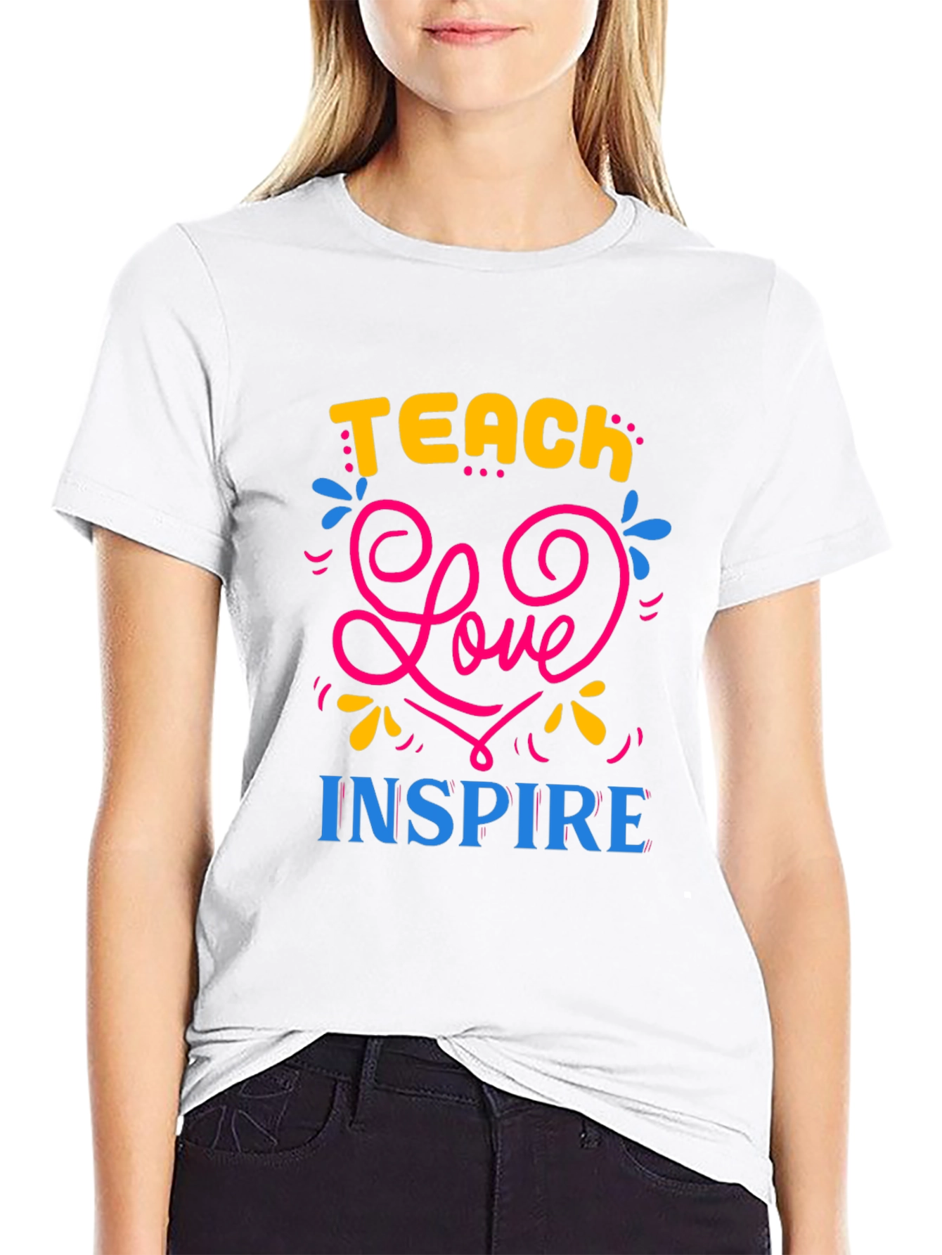 Teach Love Inspire Graphic T-Shirt