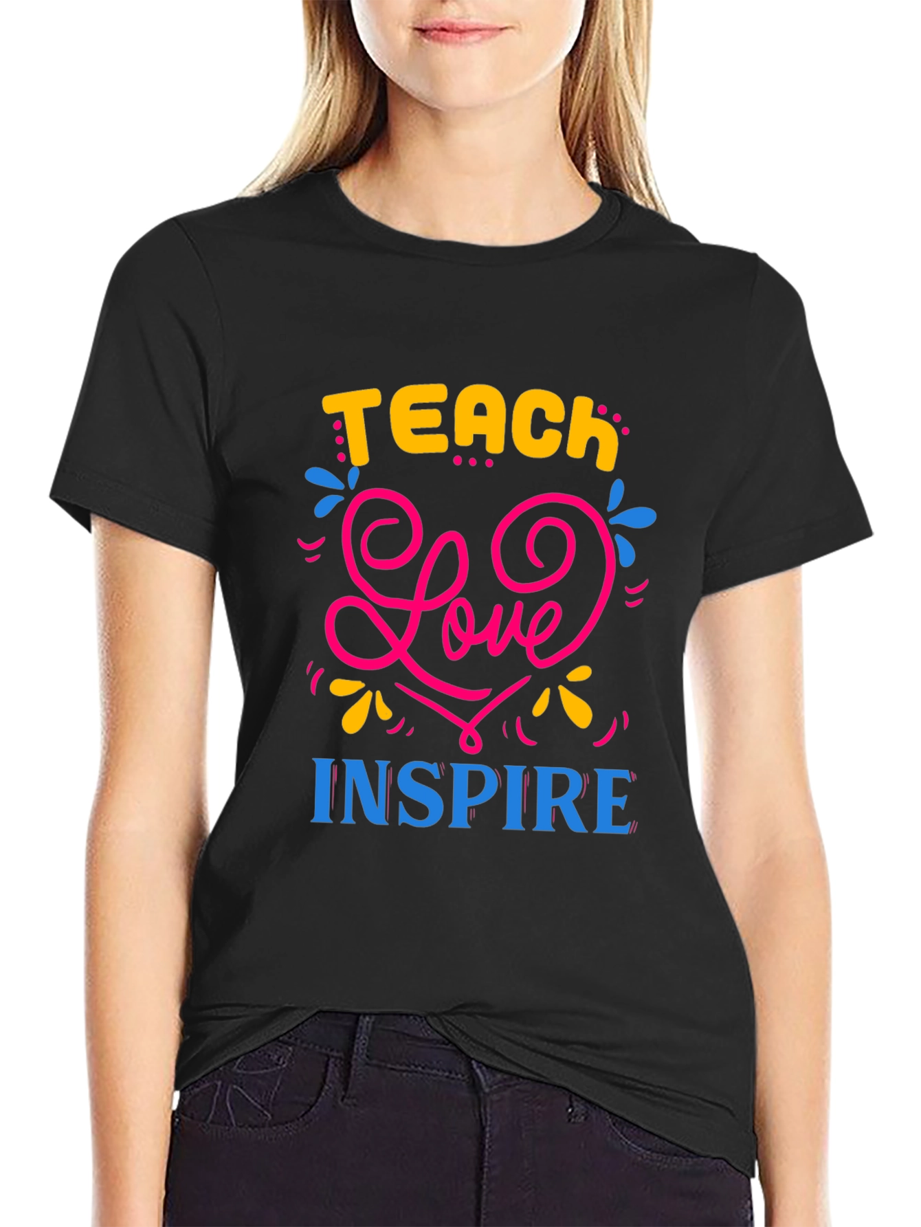 Teach Love Inspire Graphic T-Shirt