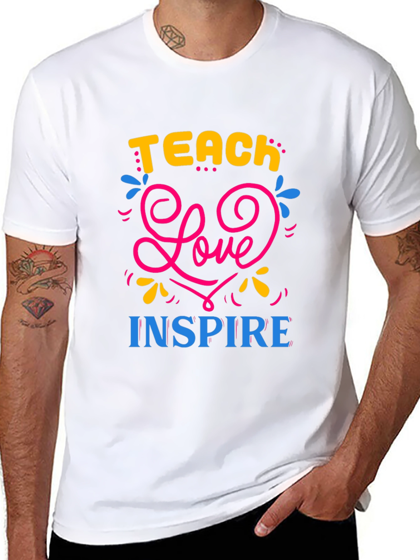 Teach Love Inspire Graphic T-Shirt