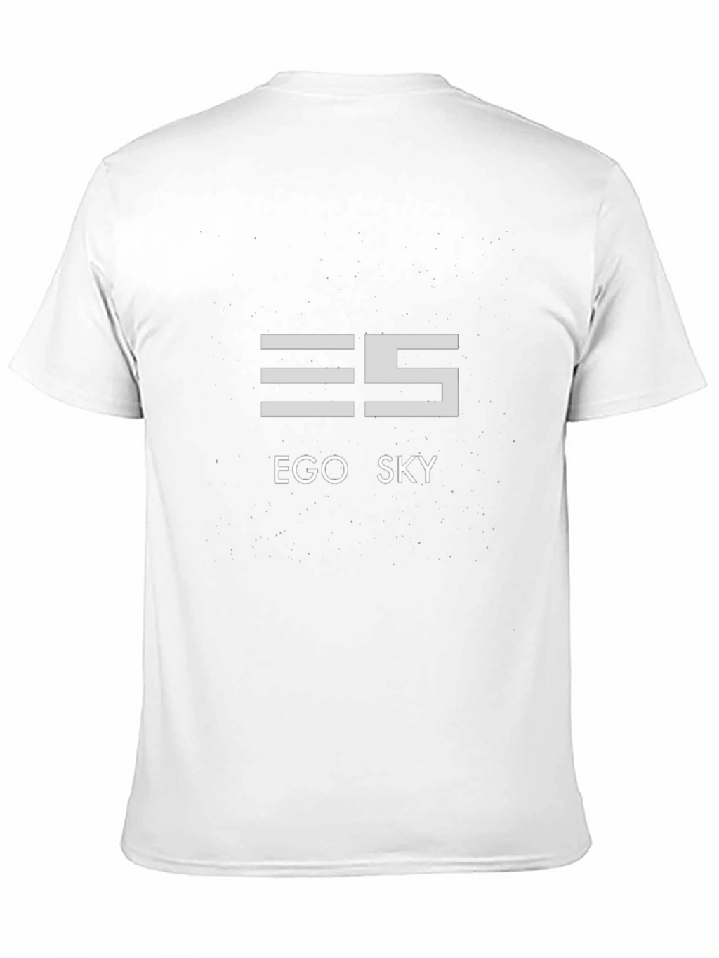 Ego Sky Black Graphic Tee - Modern Style