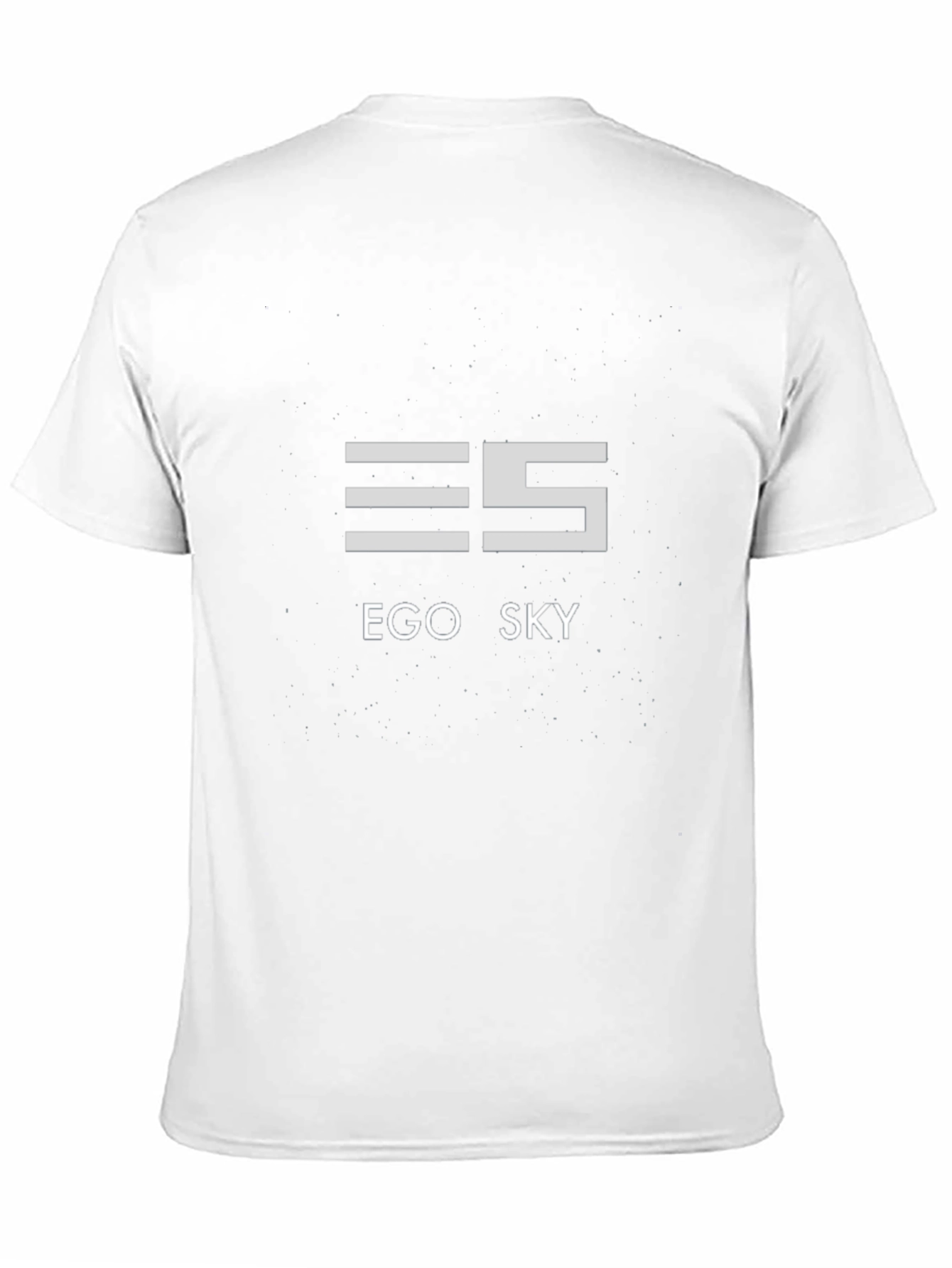 Ego Sky Black Graphic Tee - Modern Style