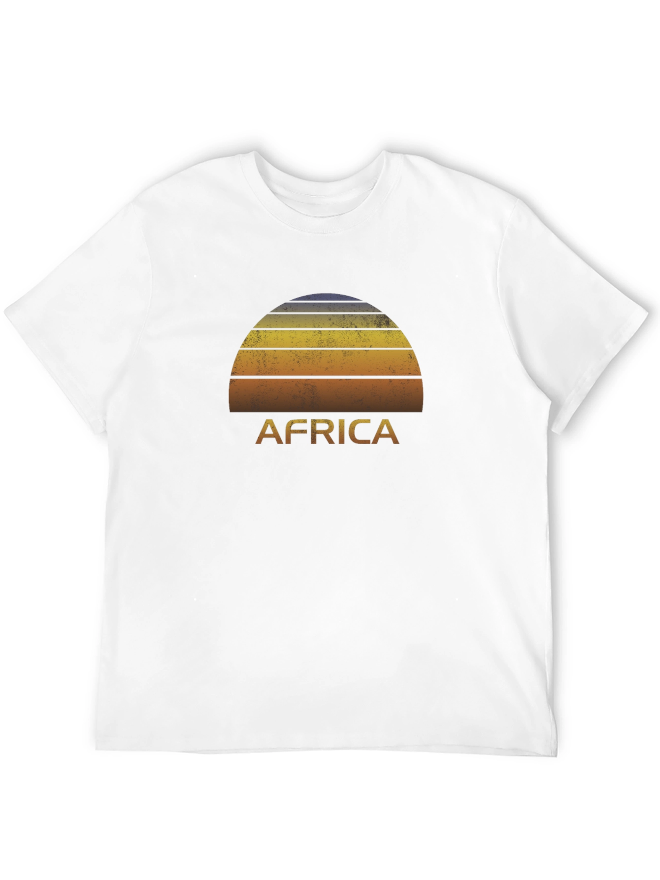 Africa Sunset Graphic Tee - Black T-Shirt