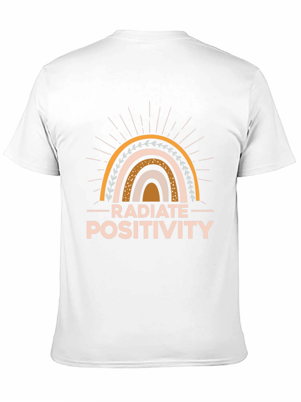 Radiate Positivity Graphic Tee - Stylish Comfort