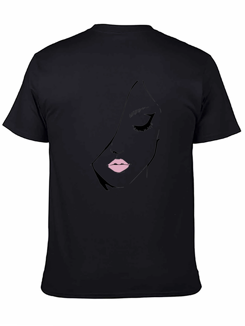Elegant Woman Graphic Print T-Shirt