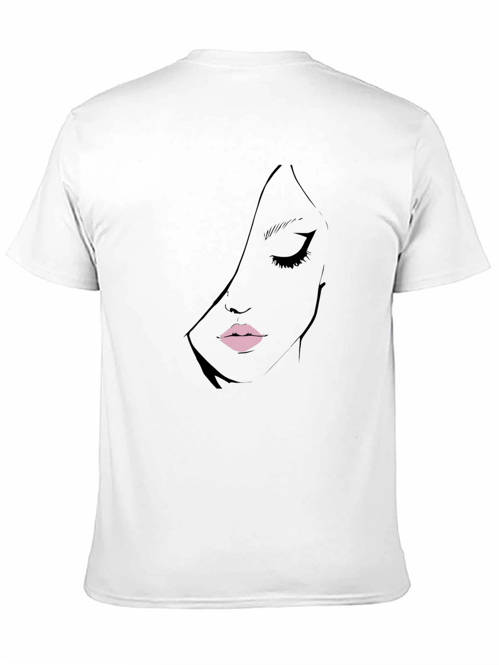 Elegant Woman Graphic Print T-Shirt