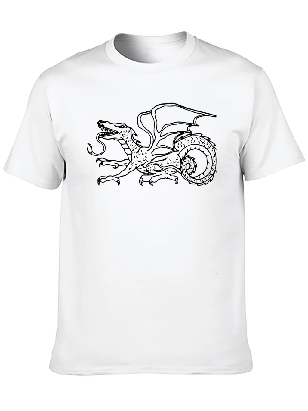 Dragon Graphic Black T-Shirt