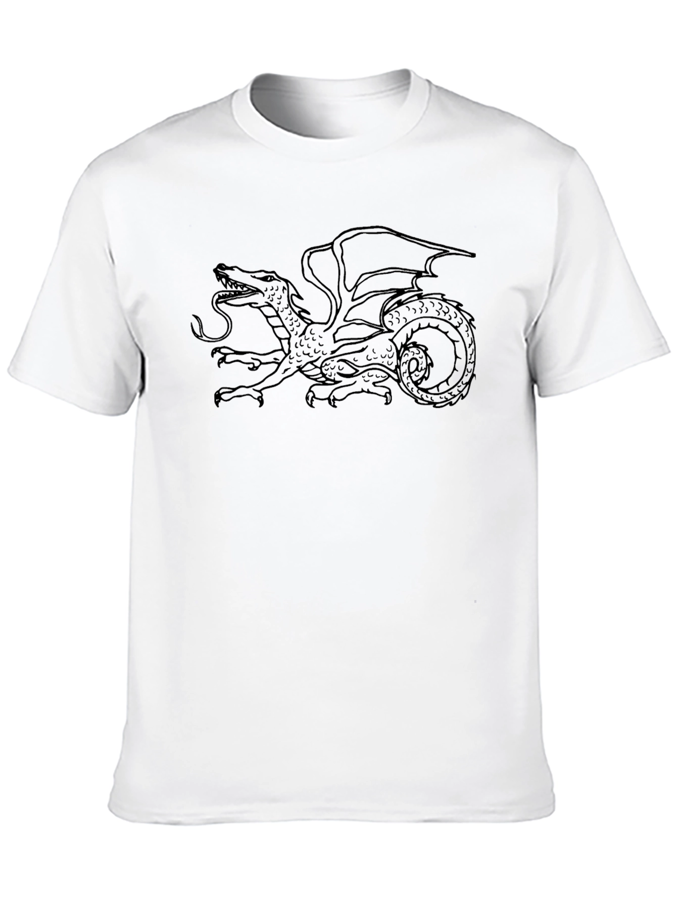 Dragon Graphic Black T-Shirt