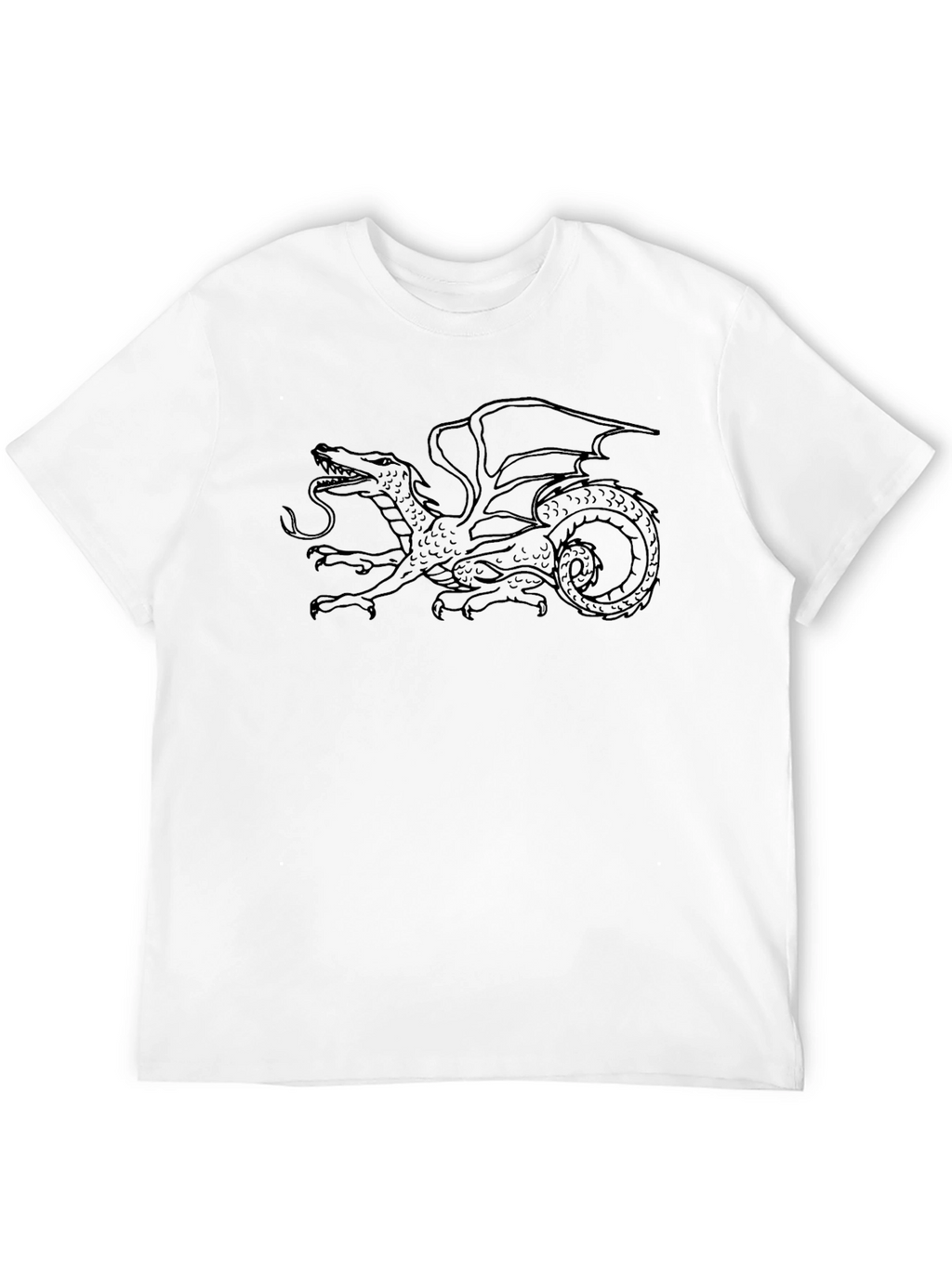 Dragon Graphic Black T-Shirt