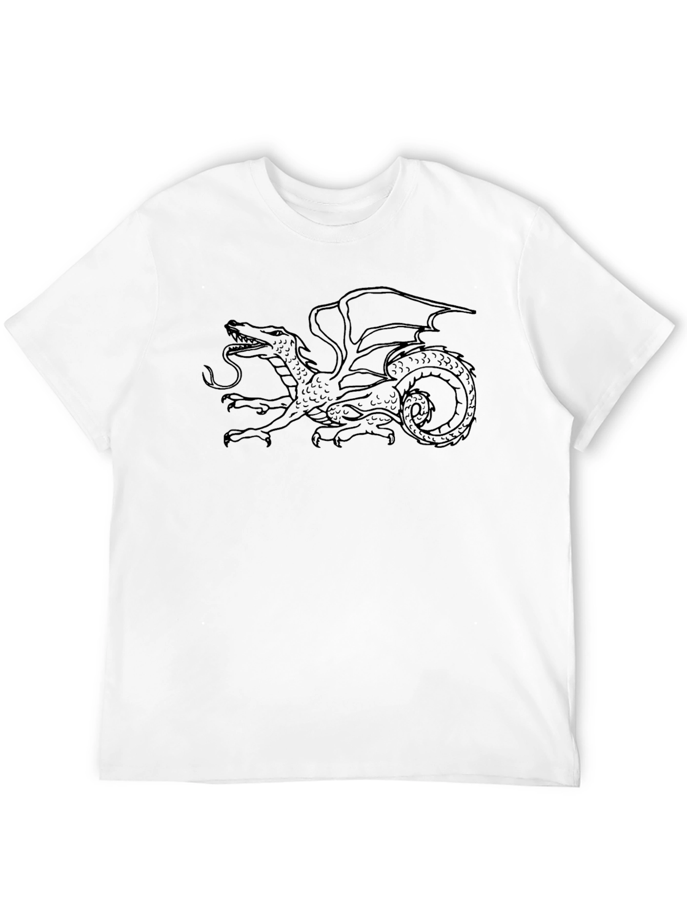 Dragon Graphic Black T-Shirt