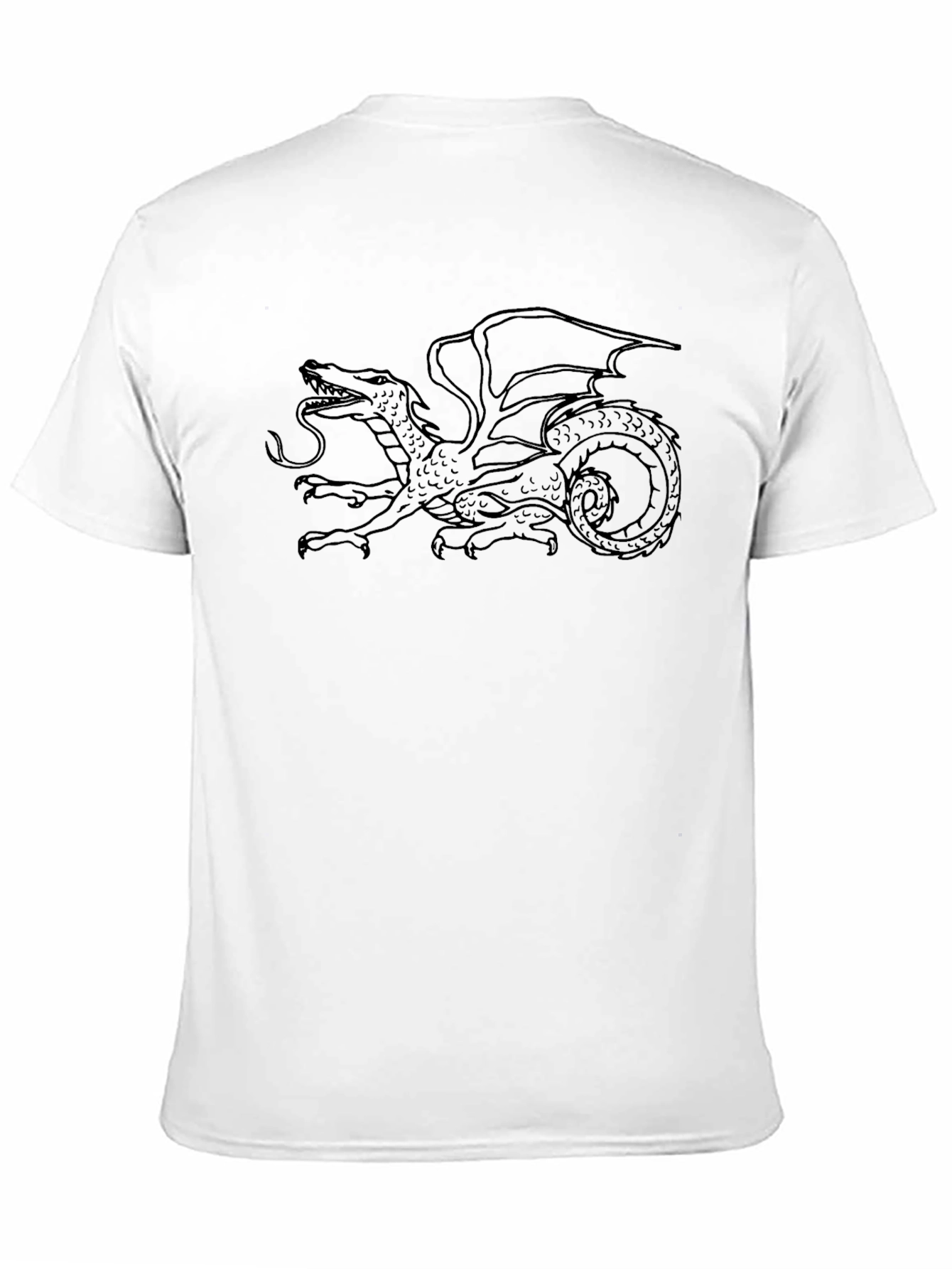 Dragon Graphic Black T-Shirt
