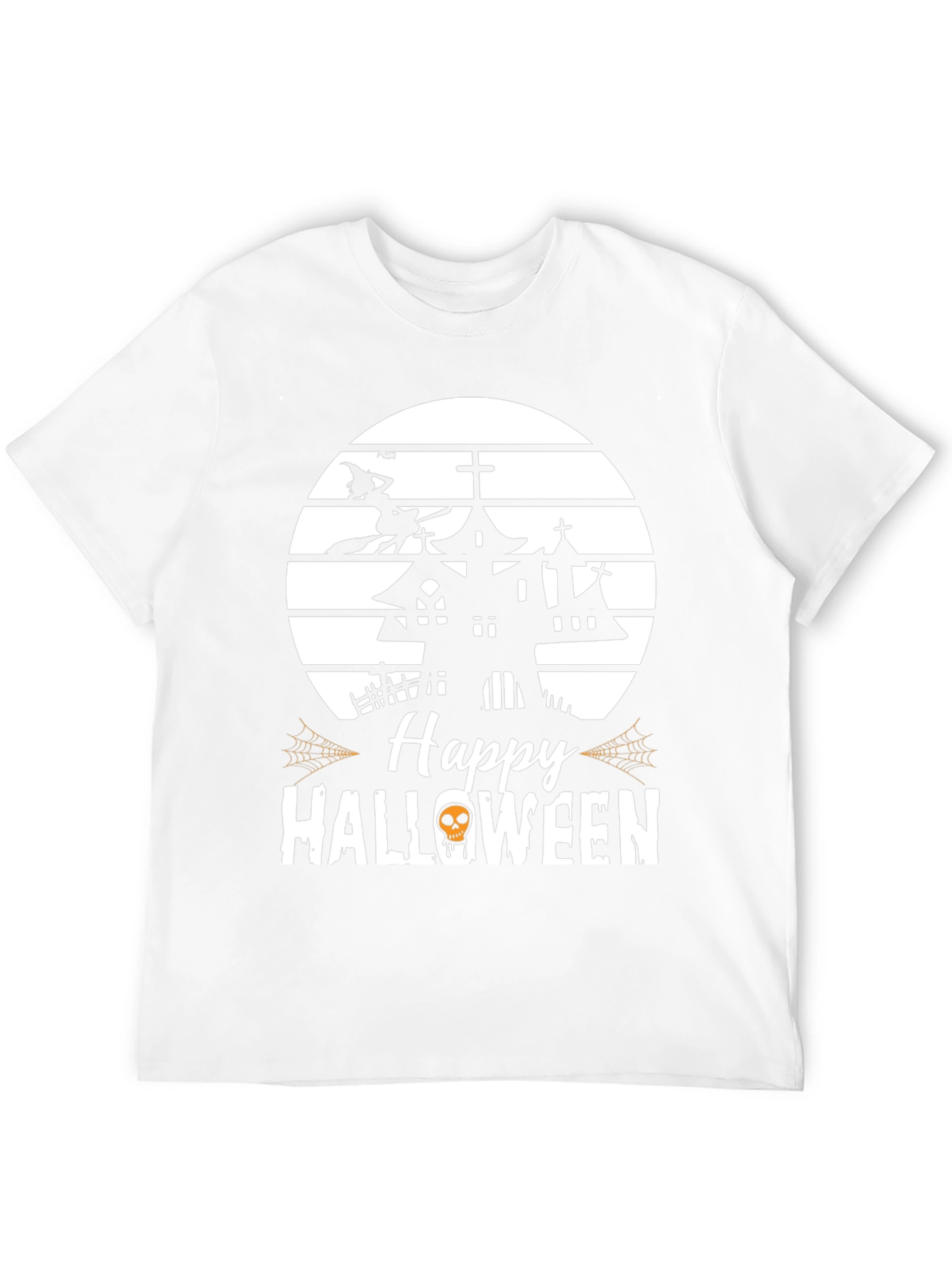 Happy Halloween T-Shirt Witch Haunted House