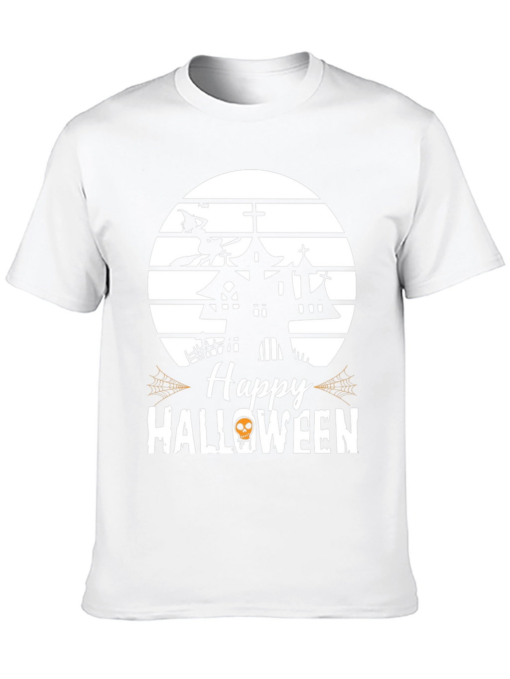 Happy Halloween T-Shirt Witch Haunted House